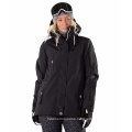 Custom Womens Winter Windbreaker Waterproof Snowboard Jacket Outdoor Trendy Ski Jacket with Hood